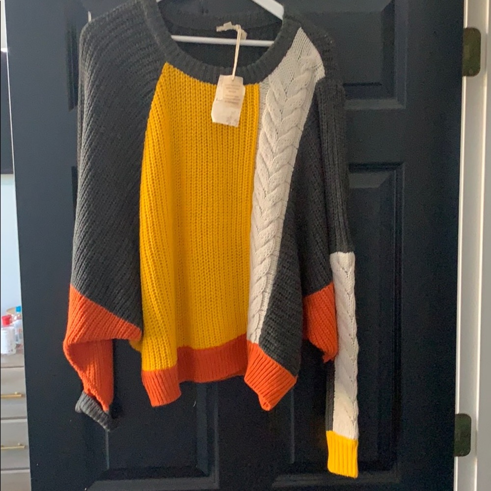 Color Block sweater